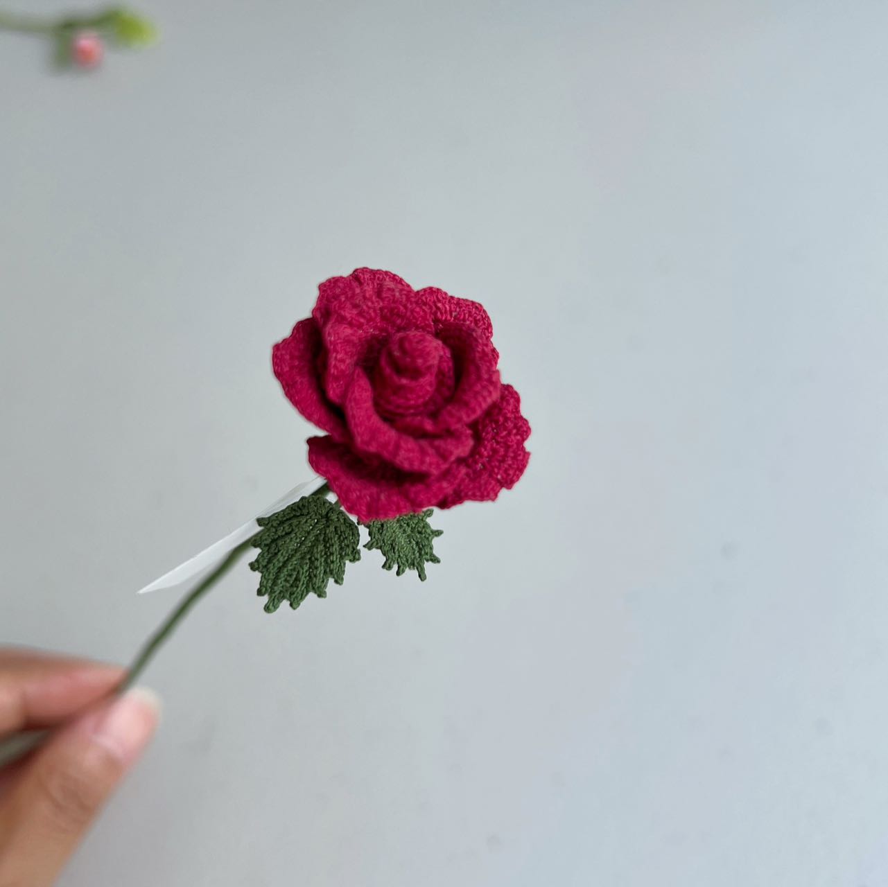 MiniCrochet Rose | Micro Crochet Flowers
