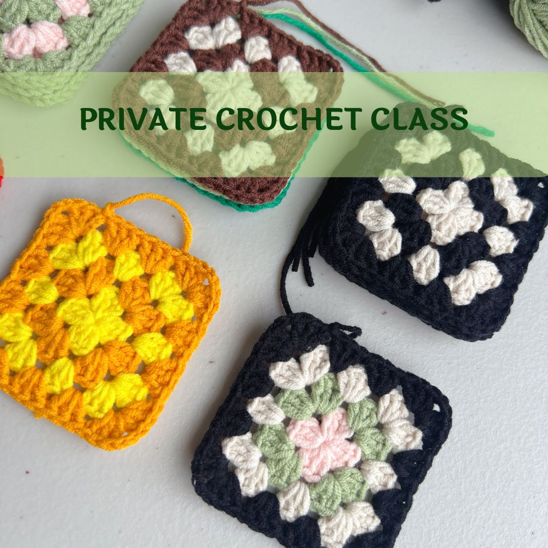 Private Crochet Class (3 sessions) for Complete Beginners in Auckland (2025)