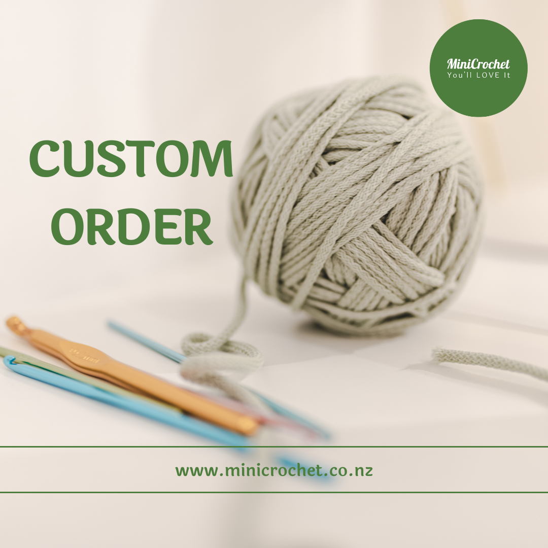 For Custom Orders Only – MiniCrochet | Mini Crochet | Micro Crochet